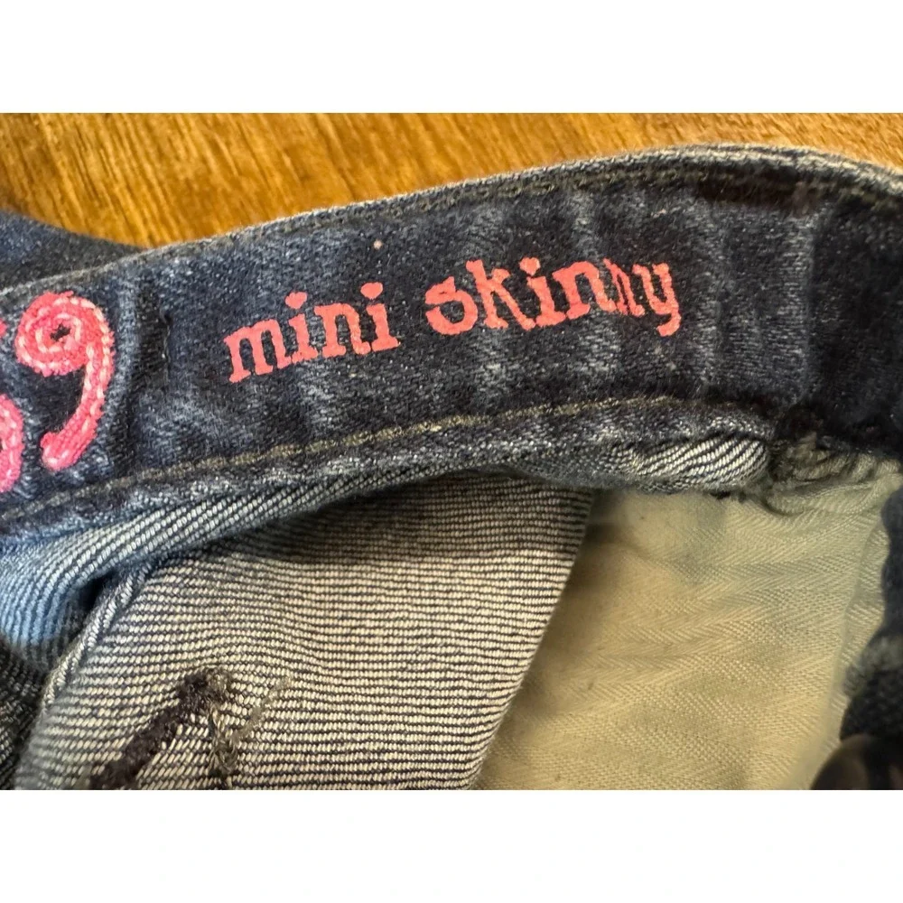 Baby Gap Girl 12/18 Months‎ 1969 Blue Denim Skinny Jeans Pants Adjustable Waist